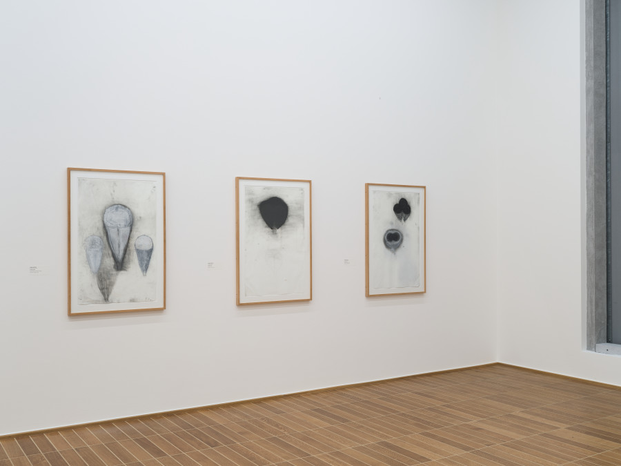 Exhibition view, Jasper Johns — The artist as collector, From Cezanne to de Kooning, Kunstmuseum Basel, 2023. Photo credit: Max Ehrengruber