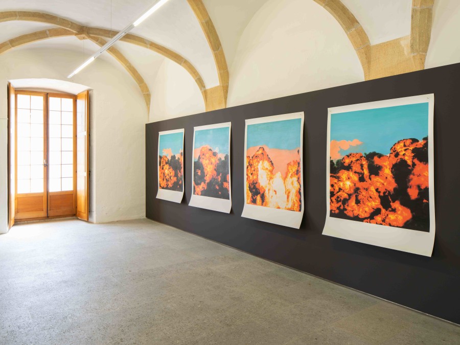 Exhibition view, Le Futur Imparfait, Dorian Sari, Centre d'Art Contemporain Yverdon-les-Bains (CACY), 2025. Photo credit: Anne-Laure Lechat