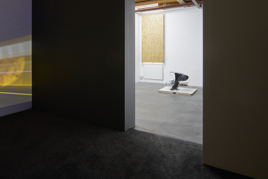 Exhibition view, Art & Alienation, Kunsthalle Friart Fribourg, 2025. Photo: Guillaume Python. Courtesy of the artists and Kunsthalle Friart Fribourg