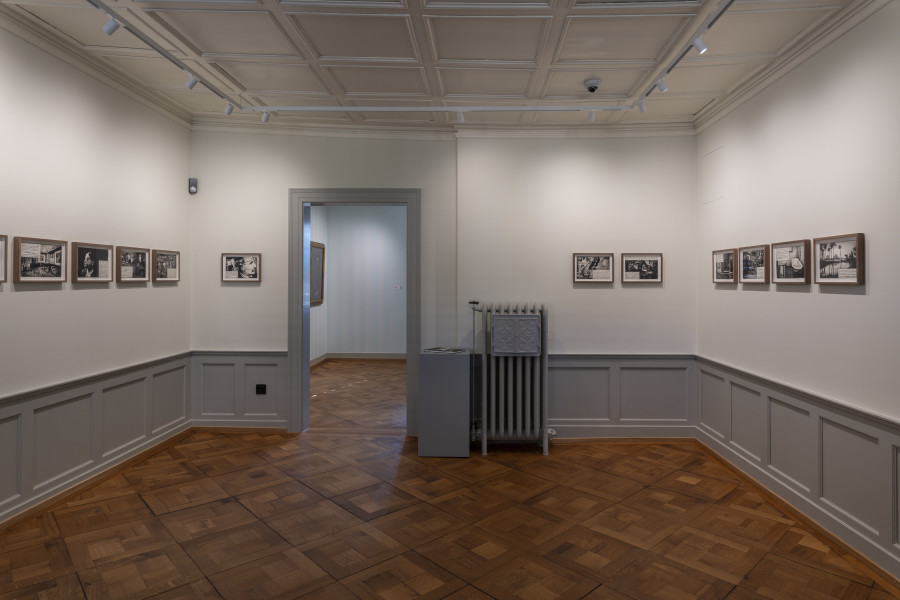 Ausstellungsansicht Marcel van Eeden. The Villa, 2024. Foto: Reto Kaufmann, Zürich