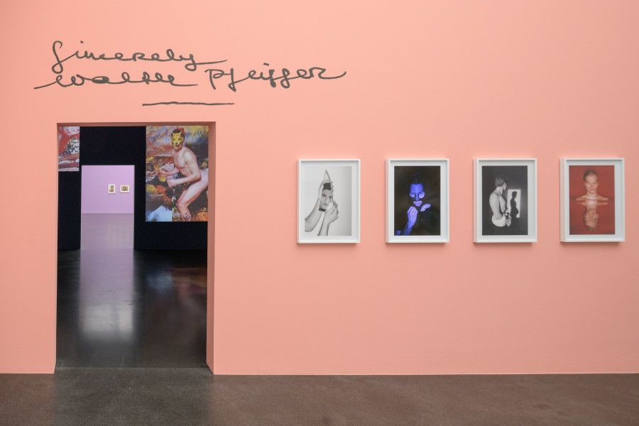 Sincerely, Walter Pfeiffer, Ausstellungsansicht Kunstmuseum Luzern, 2023, Foto: Marc Latzel, © 2023 ProLitteris, Zürich