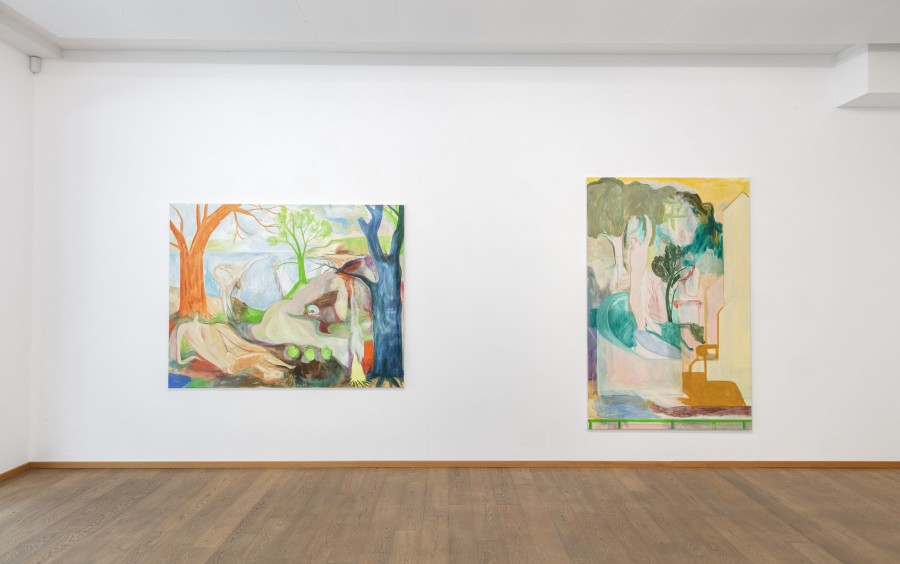 Installation view, Ralph Bürgin, Forum, Livie Gallery, 2025, Photos: Esther Mathis