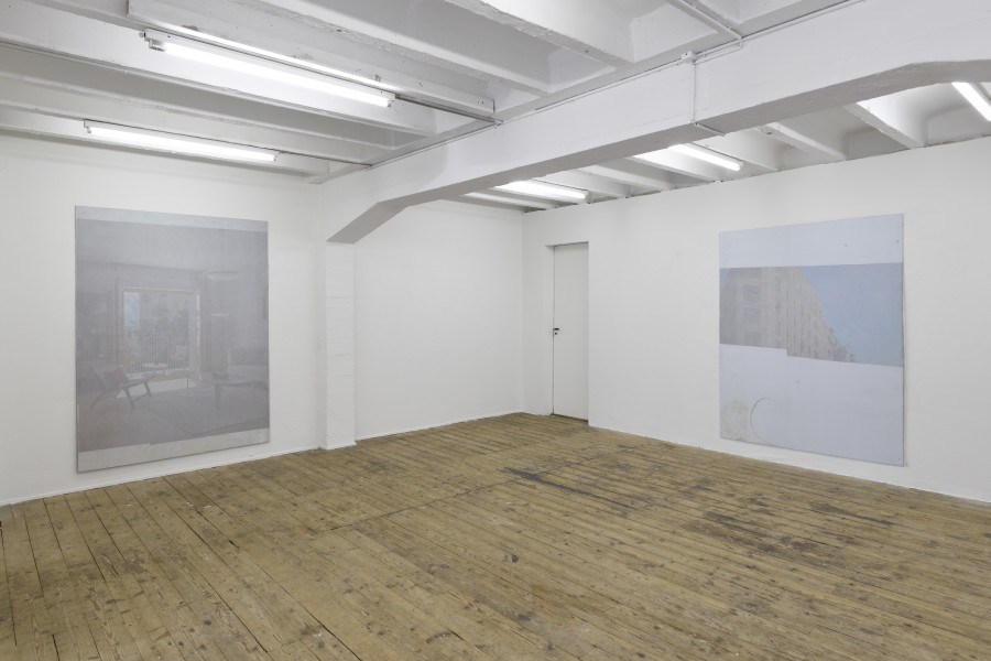 Installationsansicht, Studio Visit, 22.8.–20.9.2025, Stiftung BINZ39, Zürich. Foto: Flavio Karrer.