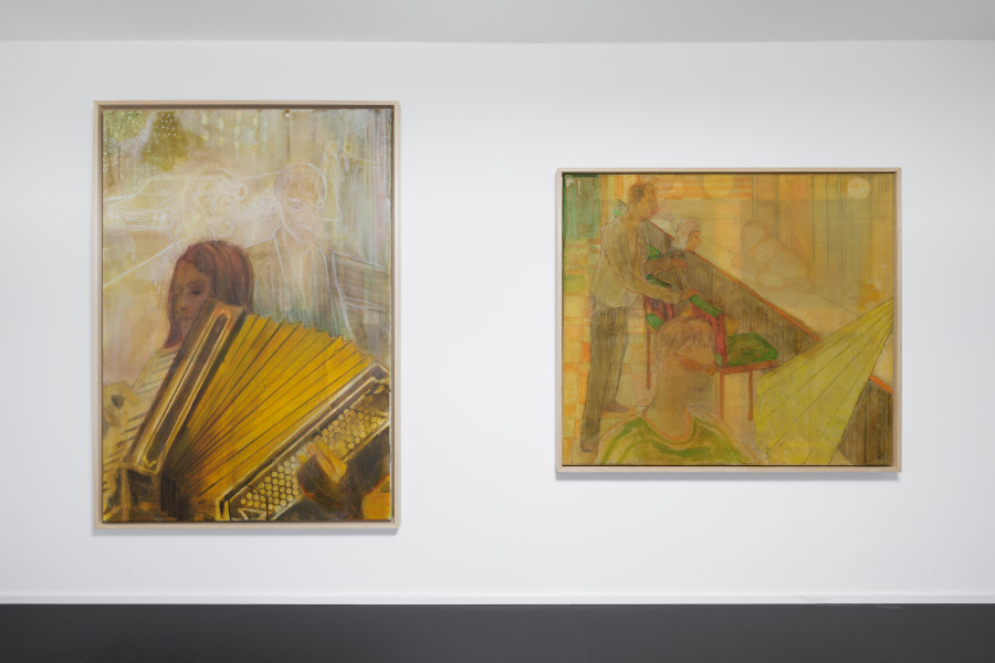 Installation view, Travis MacDonald, Autoluminescent, Contemporary Fine Arts CFA, Basel, 2025. Courtesy Contemporary Fine Arts. Photo credit: Gina Folly