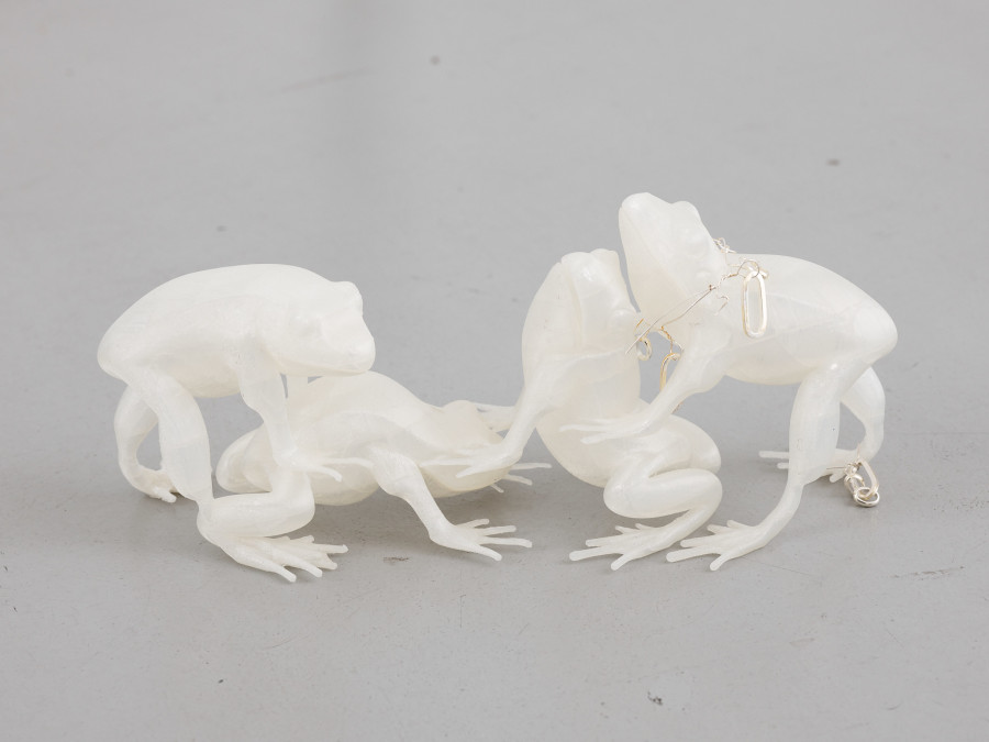 View of the exhibition Caroline Schattling Villeval, Carences et toute-puissance, CEC, 2024 Exhibition from January 19 to March 1, 2024. Courtesy Centre d’édition contemporaine, Geneva. Photo : © Sandra Pointet