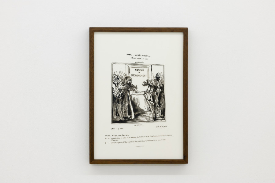Lionne Saluz, Après vous!, 2023, aquarelle on polyester film, 22.5 x 31 cm. Photography: Gina Folly / all images copyright and courtesy of the artist and For, Basel