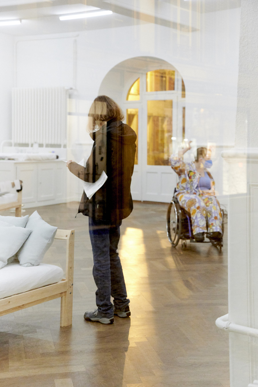 Installation view, Sweet Crip, KRONE COURONNE, 2023. Credits © Alizée Quinche