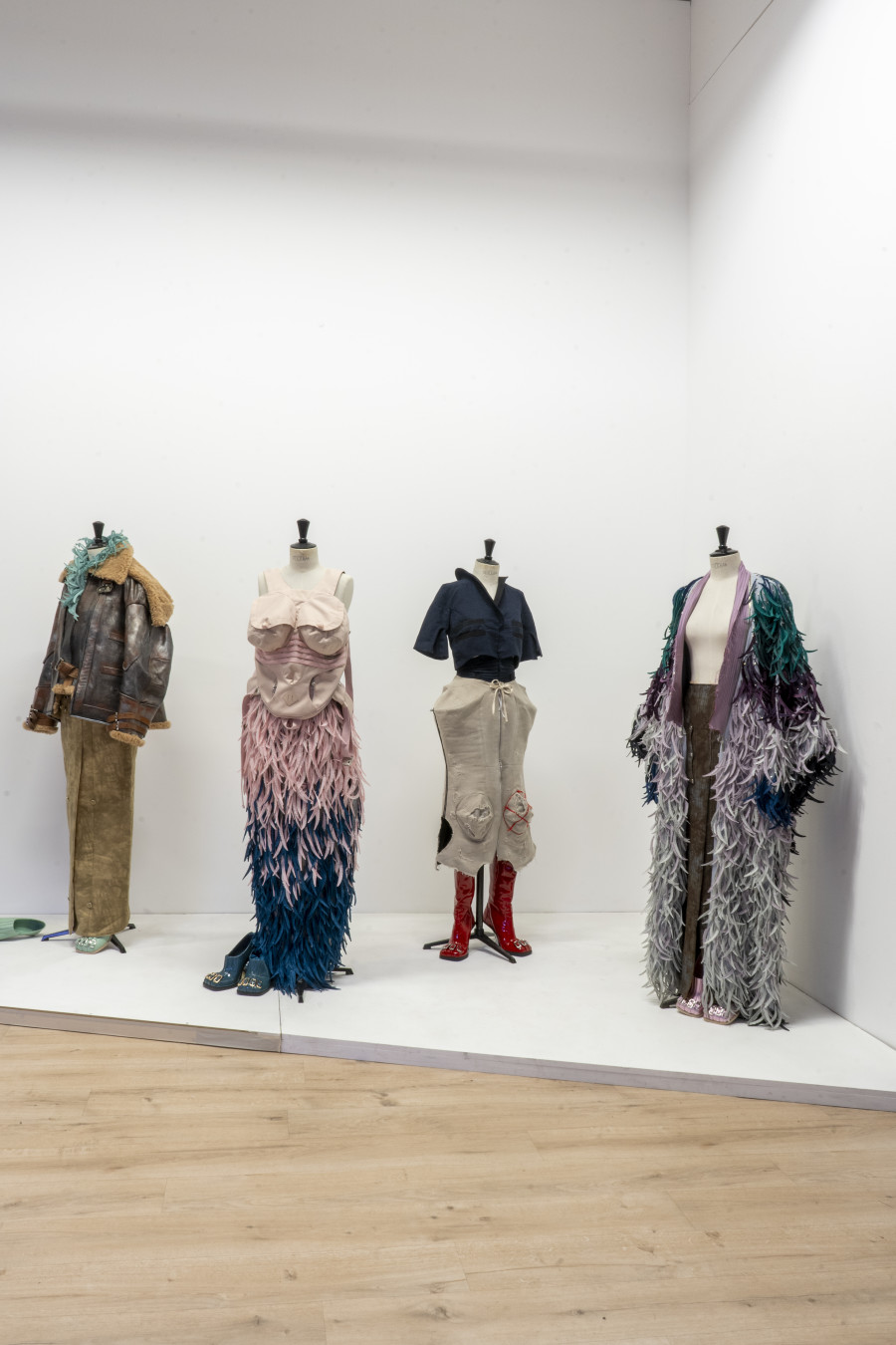 Exhibition view of Bourses de la Ville de Genève 2024 at Centre d’Art Contemporain Genève (04.10‒04.11.2024). © Centre d’Art Contemporain Genève. Photo : Julien Girard