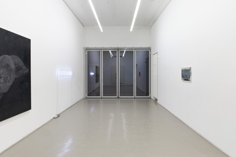 Exhibition view, Günther Wizemann, Oil Colour for Artists, Galerie Mark Müller, 2024. Copyrigh: the photographer Conradin Frei, the artist Günther Wizemann and the gallery.