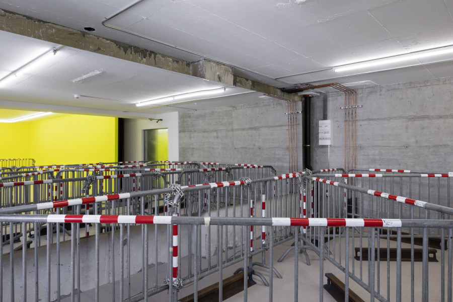 Exhibition view, Baker Wardlaw, Crisis Actor, For, Basel. Photography: Gina Folly / Copyright and courtesy of the artist and For, Basel