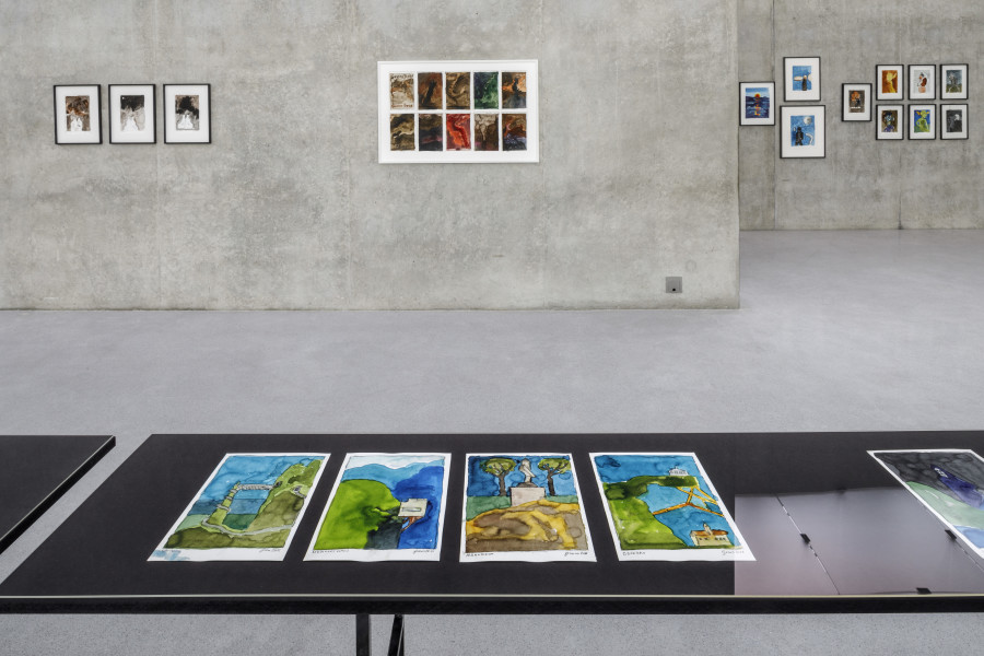 Günter Brus, Exhibition view third floor Kunsthaus Bregenz, 2024. Photo: Markus Tretter. Courtesy of the artist. © Günter Brus, Kunsthaus Bregenz