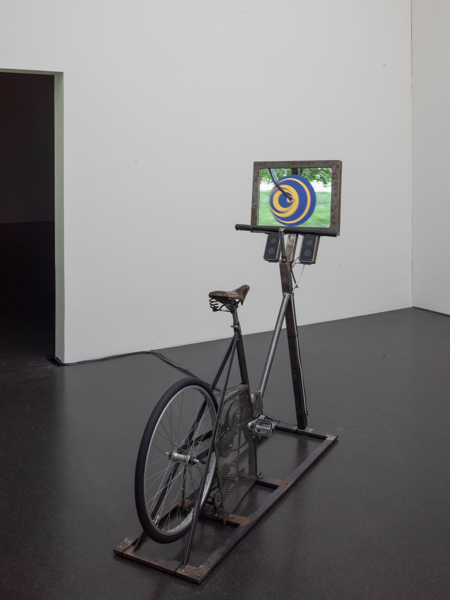 Installation view, Guy Ben Ner, We’ve Lost, Kunstmuseum Luzern, 2023-2024. Photo credit: Marc Latzel