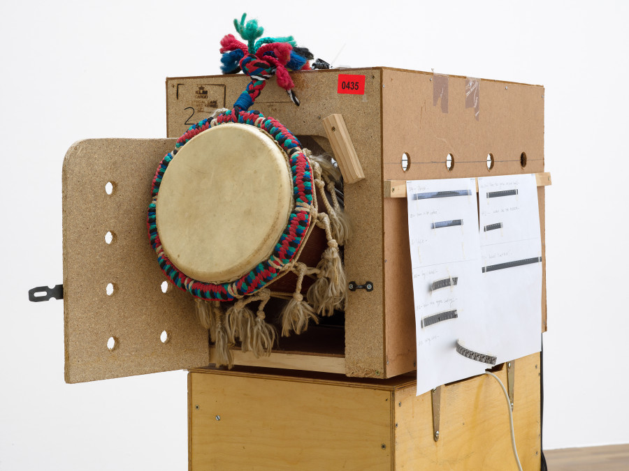 LA Timpa, Bristol car and truck rentals 3 (Detail), feat. Rob Gordon, 2025, in I Got A New Joint: What I Should’nt Do With The Money, Kunsthalle Winterthur, 2025. Photo: Cedric Mussano. Courtesy of Kunsthalle Winterthur.