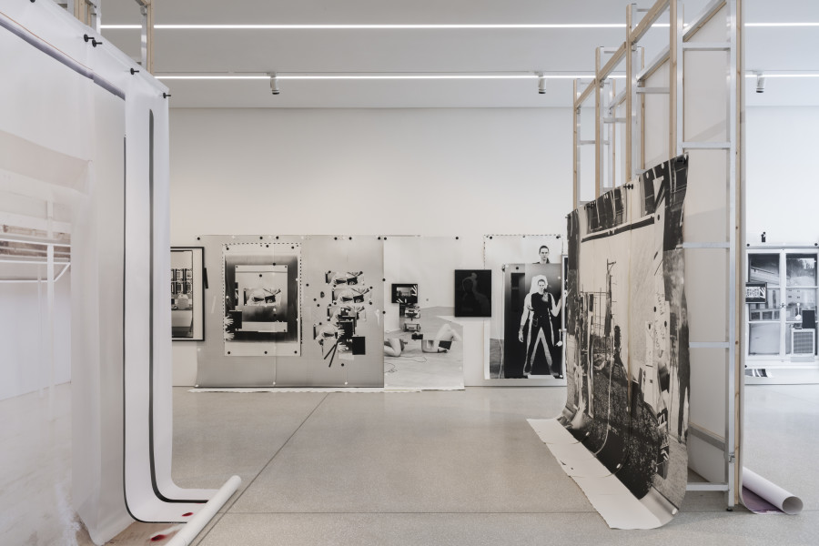 View of the exhibition Sophie Thun. Wet Rooms, Musée cantonal des Beaux-Arts, Lausanne. Photo: Etienne Malapert/MCBA, Lausanne