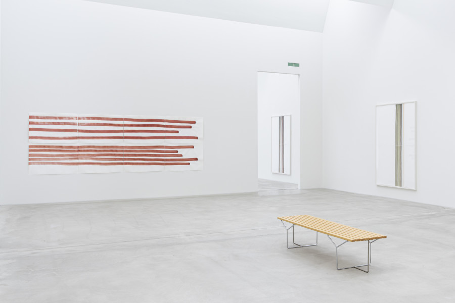 Silvia Bächli, Ausstellungsansicht Dass eins zum anderen wurde. Welches welches ist?, Kunst Museum Winterthur, 2024. Foto: Reto Kaufmann, Zürich