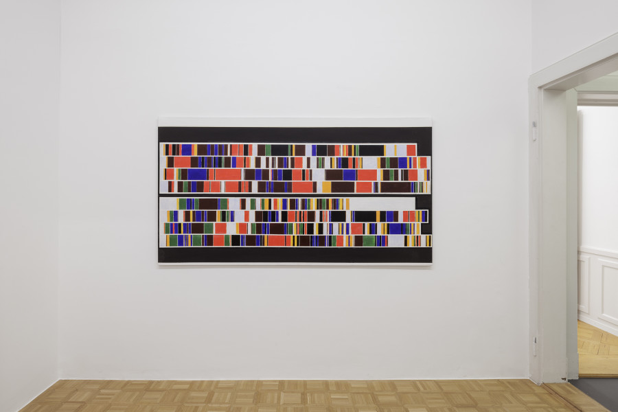 Installation view, KP Brehmer, Rendering Exhaustion: Works from the 1980s, Galerie Oskar Weiss, Zürich, 2025. Photo credit: Gina Folly