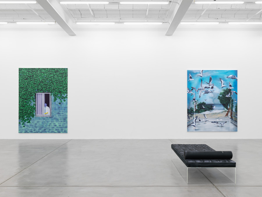 Installation view, Louisa Gagliardi, A Moment's Notice, Galerie Eva Presenhuber, Maag Areal, Zurich, 2023 © Louisa Gagliardi Courtesy the artist and Galerie Eva Presenhuber, Zurich / Vienna Photo: Stefan Altenburger Photography, Zürich
