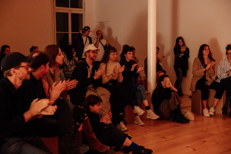 Multisensory evenings: #2 A quiet digest, Installation view, 2023, Friart.