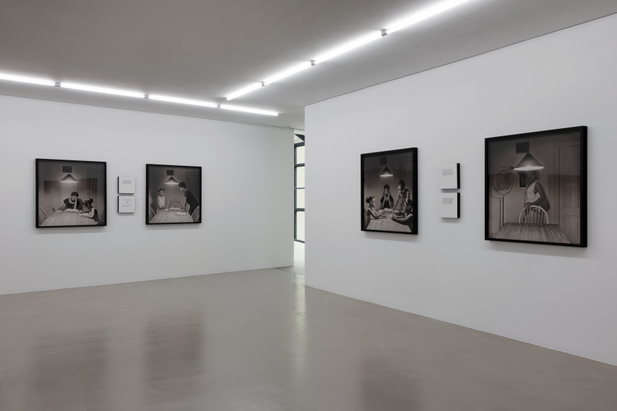 Exhibition view, Carrie Mae Weems, The Evidence of Things Not Seen, Kunstmuseum Basel, 2023-2024. © bei der Künstlerin / the artist. © Carrie Mae Weems. Courtesy of the artist, Jack Shainman Gallery, New York and Galerie Barbara Thumm, Berlin. Photo Credit: Gina Folly