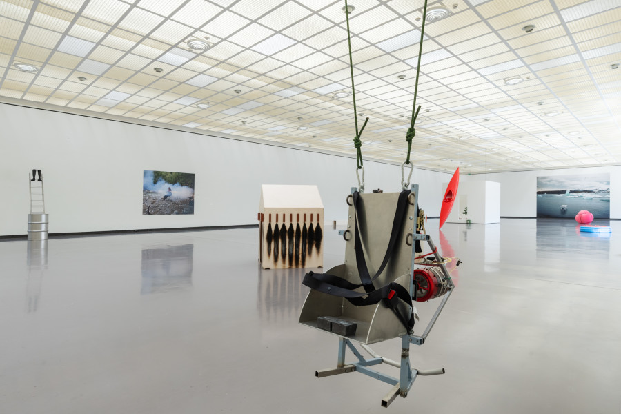 Exhibition views “Roman Signer. Landscape”, Kunsthaus Zürich, 4.4. – 17.8.2025. © Roman Signer / Photos: Franca Candrian, Kunsthaus Zürich