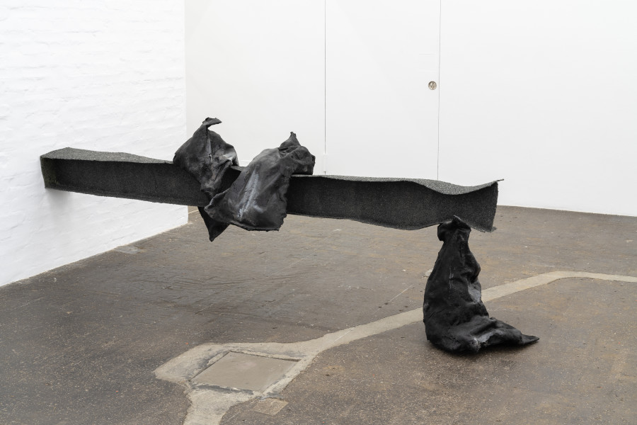Sofía Salazar Rosales, When the axial skeleton decides to speak & We are contextual and sentimental, 2025. Photo: Kunst Halle Sankt Gallen, E. Sommer. Courtesy: the artist and ChertLüdde, Berlin.