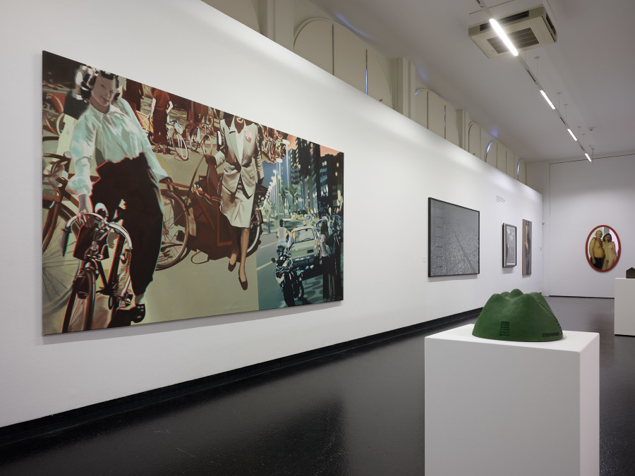 Exhibition view, City-Country-River, Gustav Stettler in Dialogue With The Collection, Kunstmuseum Thun, 2024.