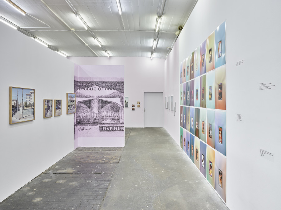 Installation view, Hannah Darabi, You're So Tehran!, Centre de la photographie Genève, 2023. Photo credit: © Léonard Rossi