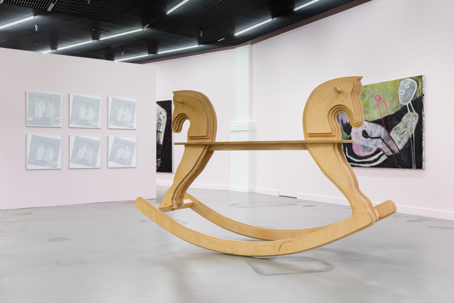 Exhibition view, Love, Gruppenausstellung in der Kunsthalle Luzern, Kunsthalle Luzern, 2025. Photo credit: Kilian Bannwart