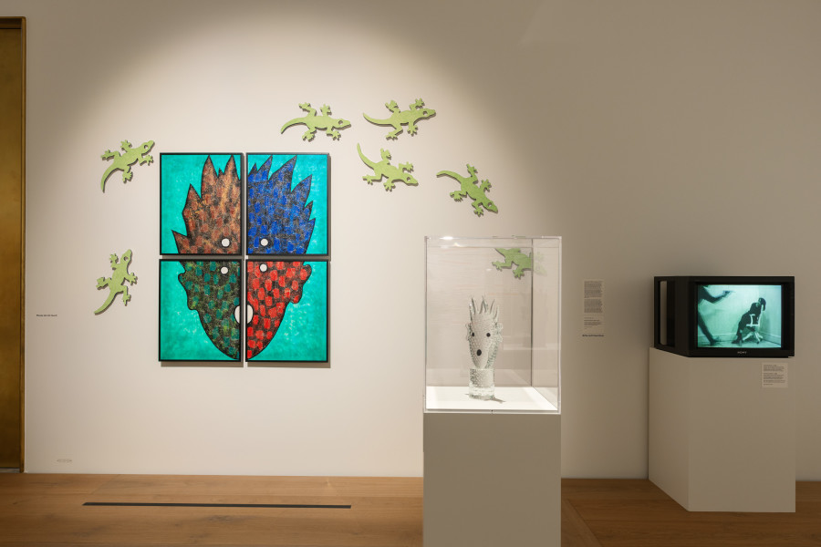 Installation view «Kiki Kogelnik. Retrospective», Kunsthaus Zürich, 2024. Photo credit: Kunsthaus Zürich, Franca Candrian