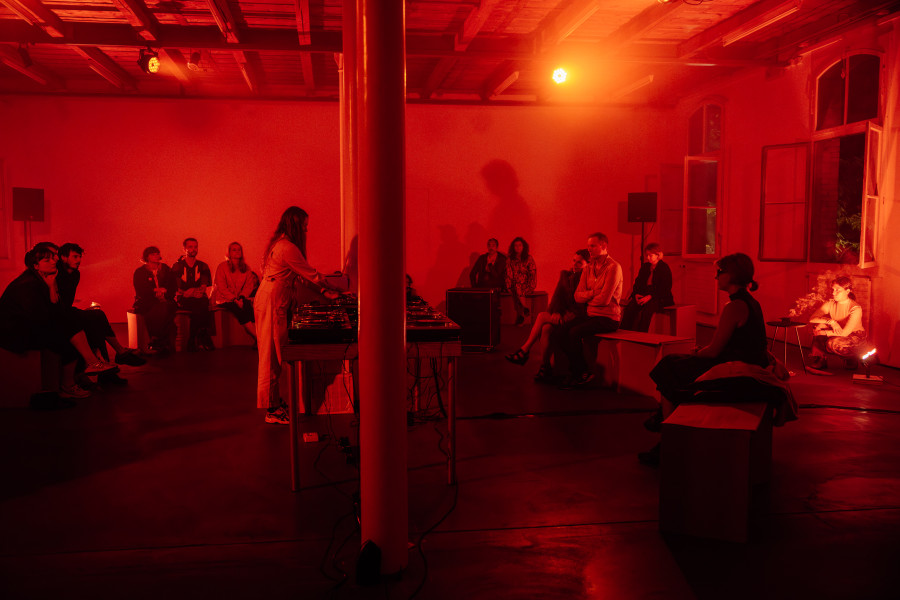 Multisensory evenings: #2 A quiet digest, Installation view, 2023, Friart.