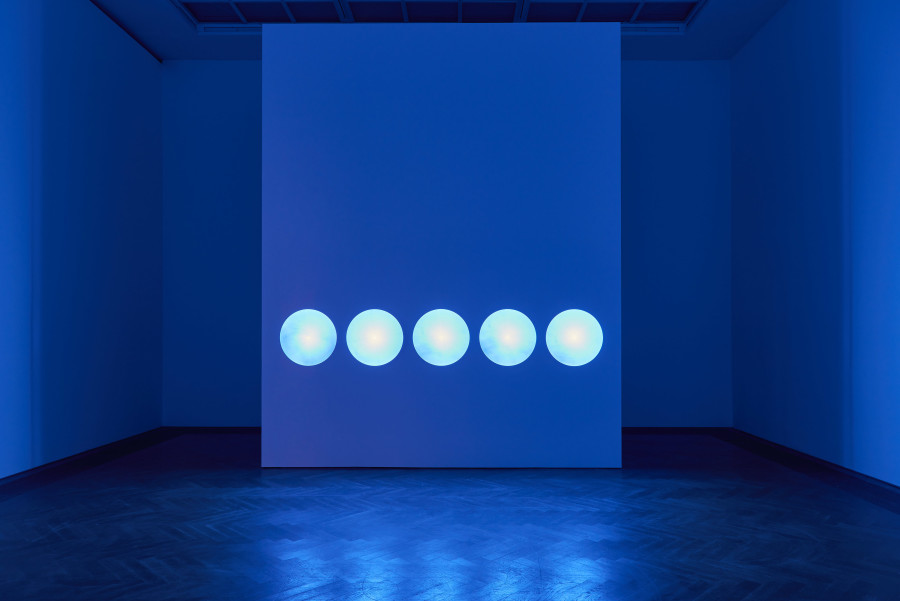 P. Staff, In Ekstase, 2023, installation view, in: P. Staff, In Ekstase, Kunsthalle Basel, 2023, photo: Philipp Hänger / Kunsthalle Basel