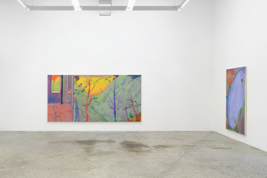 Exhibition view, Fabian Treiber «Most Common Things», Galerie Mark Müller, 2023.