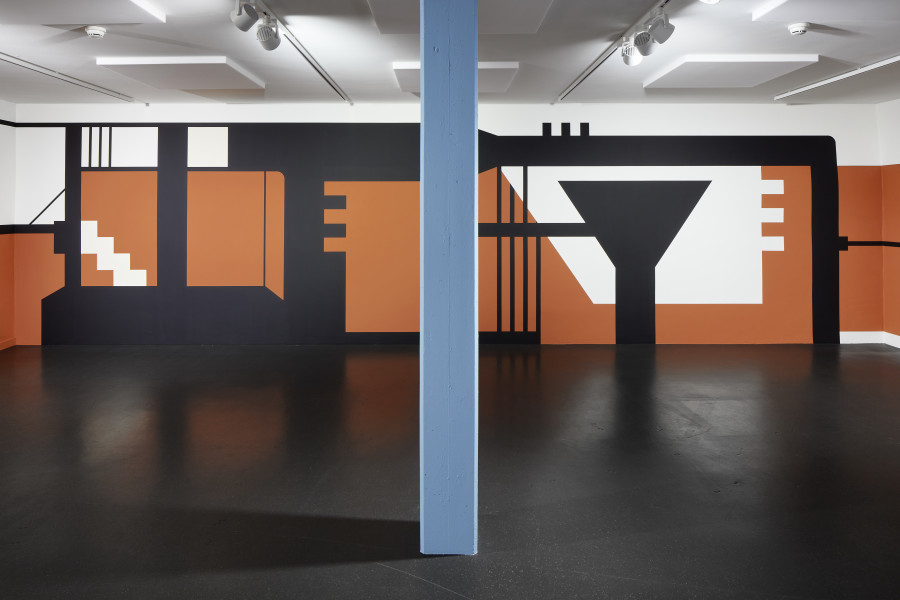 Exhibition view, Laura Mietrup, WHITE WHITE NOISE, Zimmermannhaus Brugg, 2025. passage, Zimmermannhaus © Kaspar Ruoff