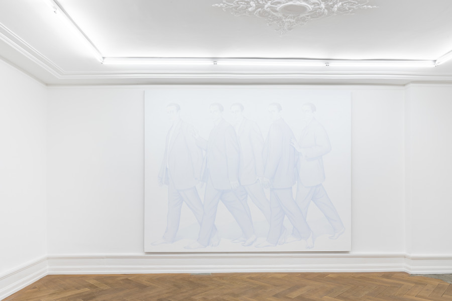 Exhibition view, Albrecht Schnider, at the garden’s Border, Mai 36 Galerie, 2023. Photo credits: Peter Baracchi