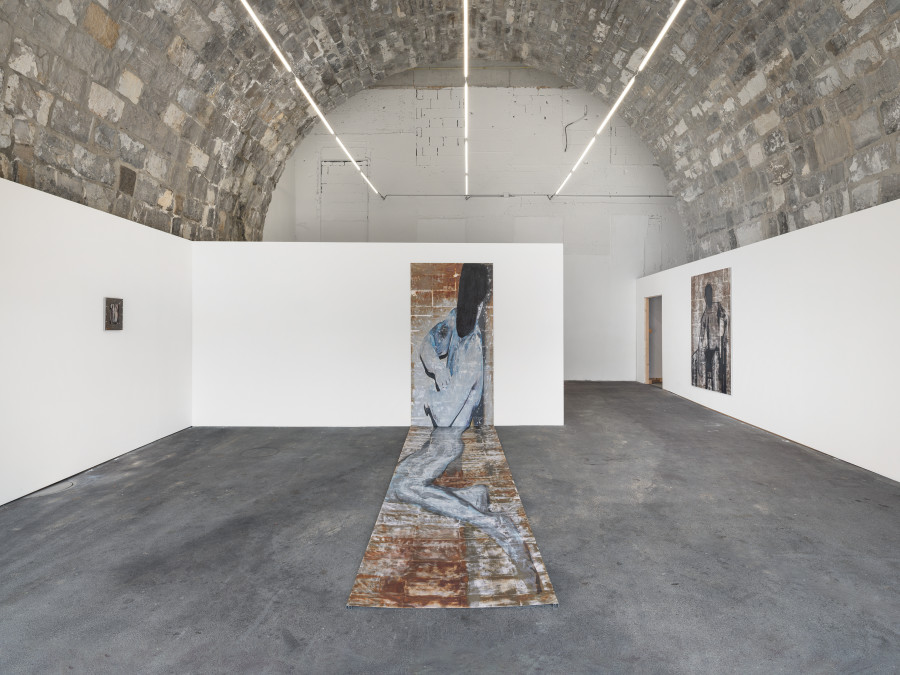 Installation view, James Bantone, Axial Desire, Tunnel Tunnel, Lausanne, 2026. Photo credit: Julien Gremaud