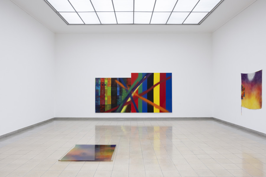Rochelle Feinstein, The Today Show, installation view, Kunsthaus Glarus, 2025. Photo: Gina Folly. Courtesy the artist and Candice Madey Gallery