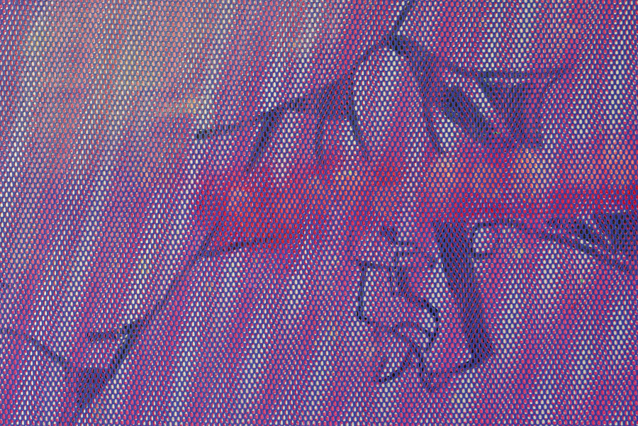 Exhibition view, Where we haven t been, 13 Vitrine, Lausanne, 2025. Detail of Matthieu Hemmer, Differant Love, 2025