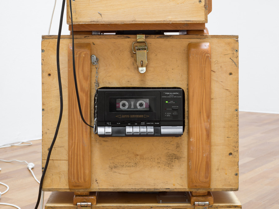 LA Timpa, Bristol car and truck rentals 3 (Detail), feat. Rob Gordon, 2025, in I Got A New Joint: What I Should’nt Do With The Money, Kunsthalle Winterthur, 2025. Photo: Cedric Mussano. Courtesy of Kunsthalle Winterthur.