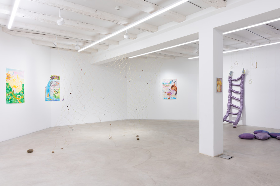 Installation view, Now, wouldn’t that be iconic, Ausstellungsraum Klingental, 2024. Photos by Jennifer Merlyn Scherler
