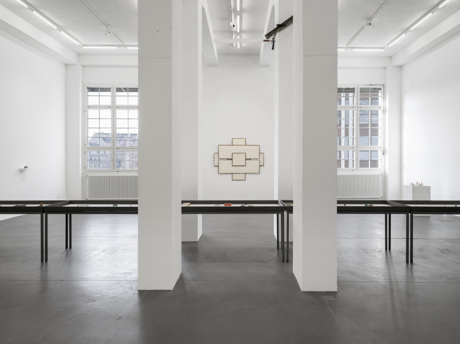 Installation view, Bernhard Schobinger, Against Method, Galerie Francesca Pia, Zurich, 2024. Photo: Cedric Mussano