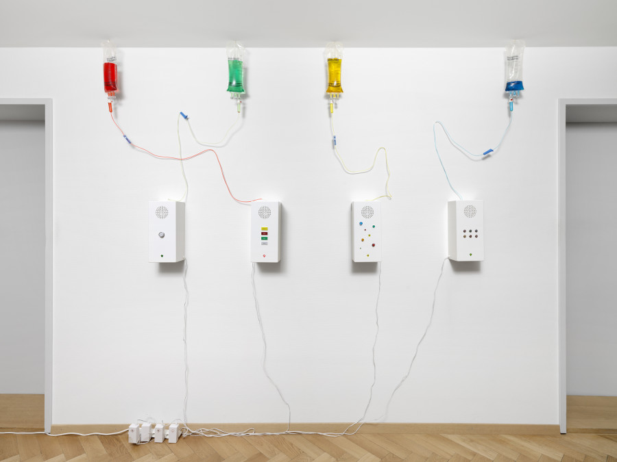 Machina Imaginis: Felix Natalis, Installation views, 2023, BELETAGE Art Space, Photos: Annik Wetter.