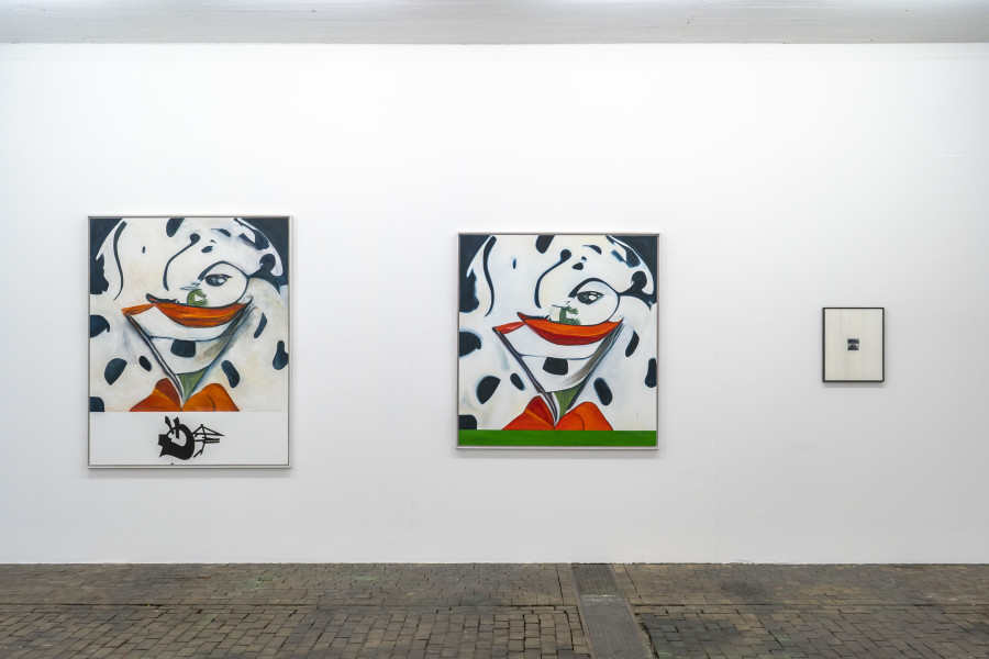 Vue d’exposition de Dialogue of the Dogs de Will Benedict au Centre d’Art Contemporain Genève (15.10.2022‒18.12.2022). © Centre d’Art Contemporain Genève. Photo : Julien Girard