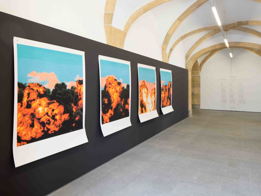 Exhibition view, Le Futur Imparfait, Dorian Sari, Centre d'Art Contemporain Yverdon-les-Bains (CACY), 2025. Photo credit: Anne-Laure Lechat