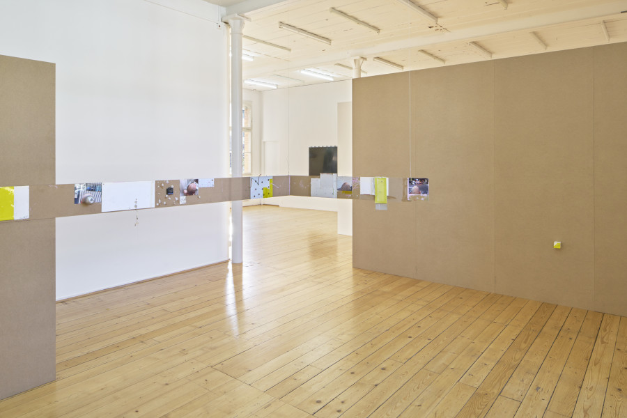 Exhibition view, Art & Alienation, Kunsthalle Friart Fribourg, 2025. Photo: Guillaume Python. Courtesy of the artists and Kunsthalle Friart Fribourg