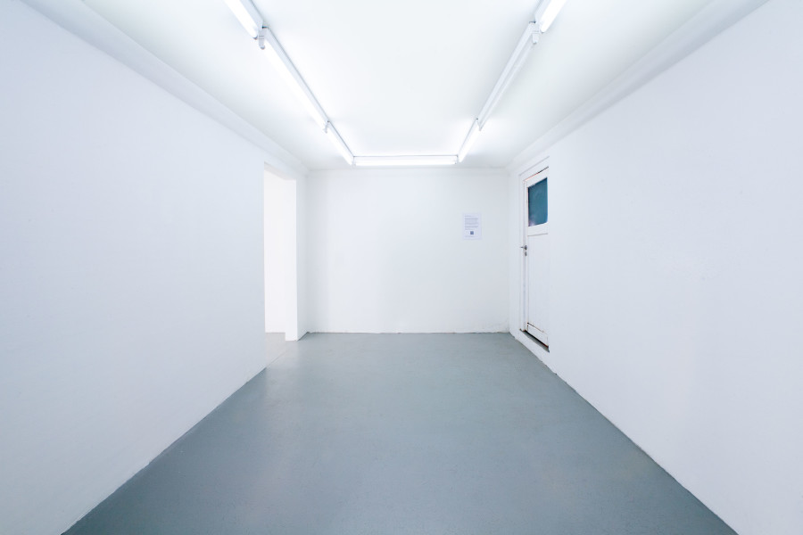 Exhibition view, Gaza Fish, Mohamed Harb, SALTS, 2024. Photo credit: Charles Benjamin