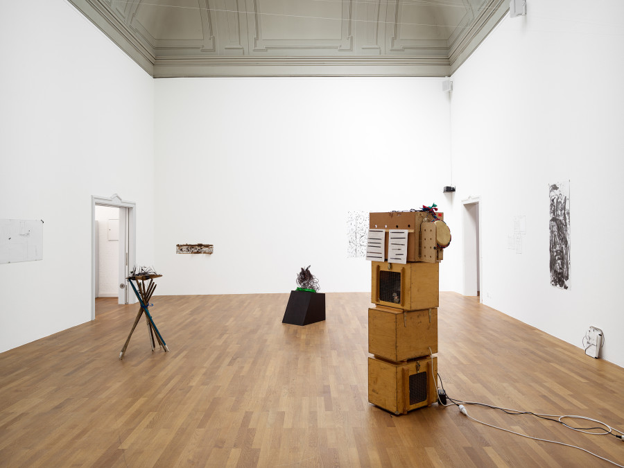 LA Timpa, I Got A New Joint: What I Should’nt Do With The Money, Kunsthalle Winterthur, 2025. Photo: Cedric Mussano. Courtesy of Kunsthalle Winterthur.