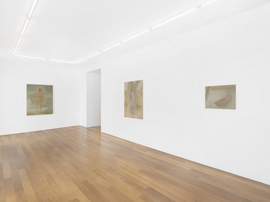 Exhibition view, Chechu Álava, Water is taught by thirst, xippas, 2025. Photo credit: Julien Gremaud, courtesy of Xippas and the artist