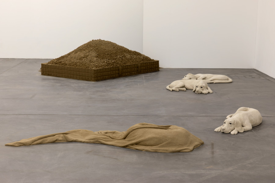 Installation view ‘OUTREMONDE: Dream Hunters – Théo Mercier, Luma Westbau, Zurich, 2022. Photos: Erwan Fichou