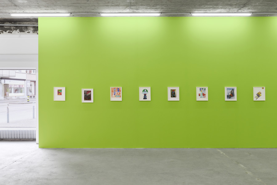 Installation view, Elisabeth Wild, Lisl, Karma International, Zurich, 2025-2026. Photo: © Flavio Karrer