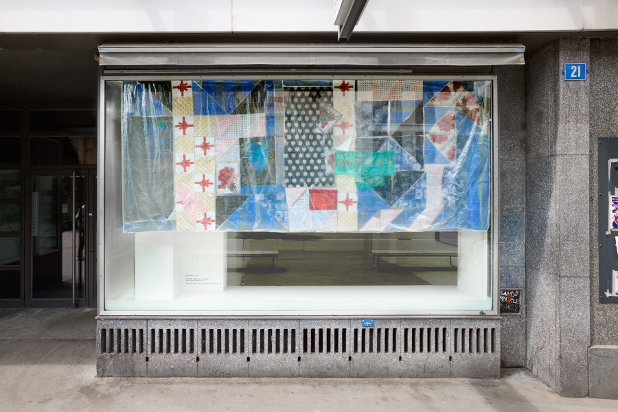 jevouspropose#17, Christina Lehnert vous propose Ketuta Alexi-Meskhishvili. Installation view, work by Ketuta Alexi-Meskhishvili, jevouspropose, Zurich, 2024. Courtesy the artist and Galerie Molitor, Berlin. Photo: Studio Seghrouchni